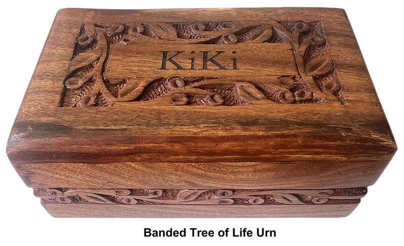 Banded Tree of Life Urn